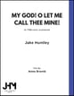 My God! O Let Me Call Thee Mine! TTBB choral sheet music cover